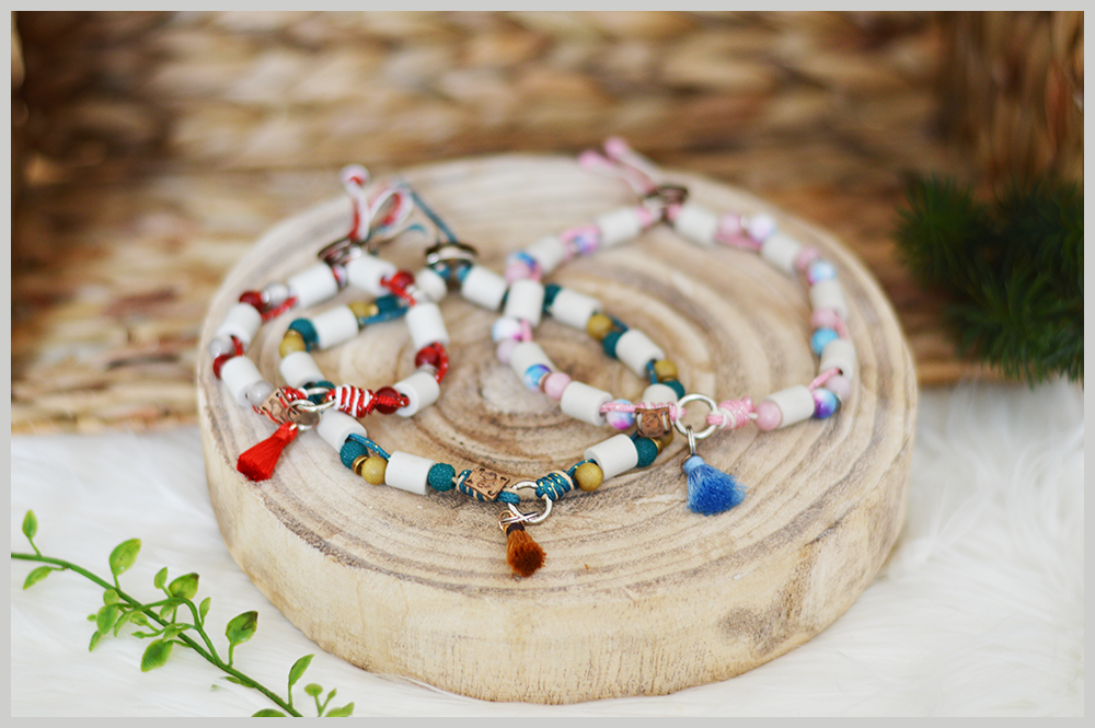 Collier porte-médaille anti-parasite personnalisable PeeweePaw 