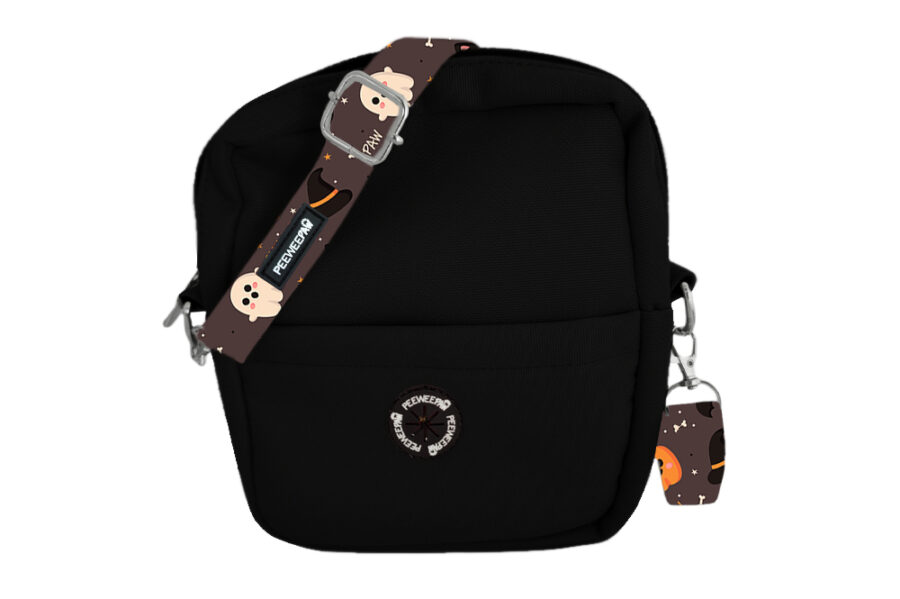 Sacoche à bandoulière interchangeable noire