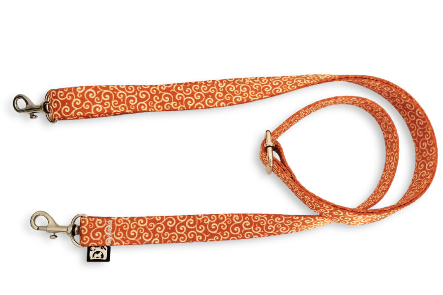 Bandoulière Karakusa orange