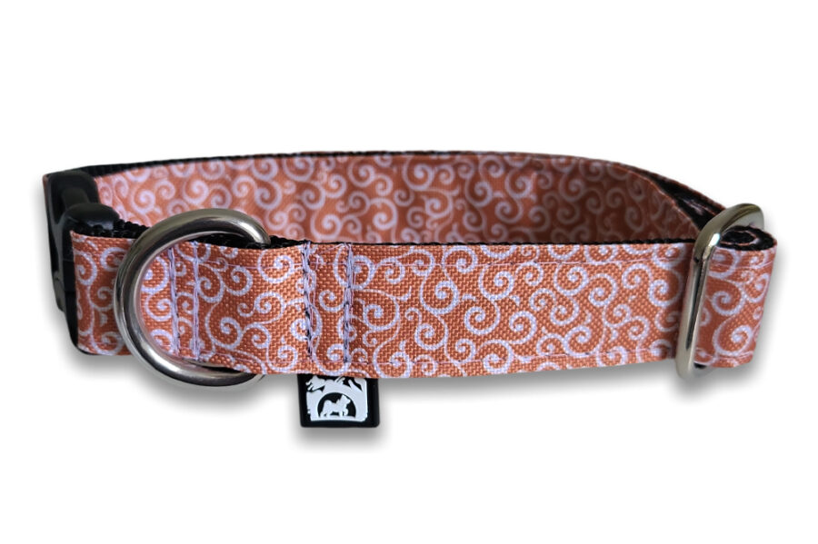 Collier imperméable Karakusa orange