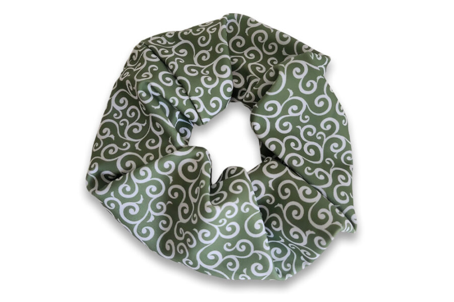 Scrunchie Karakusa vert