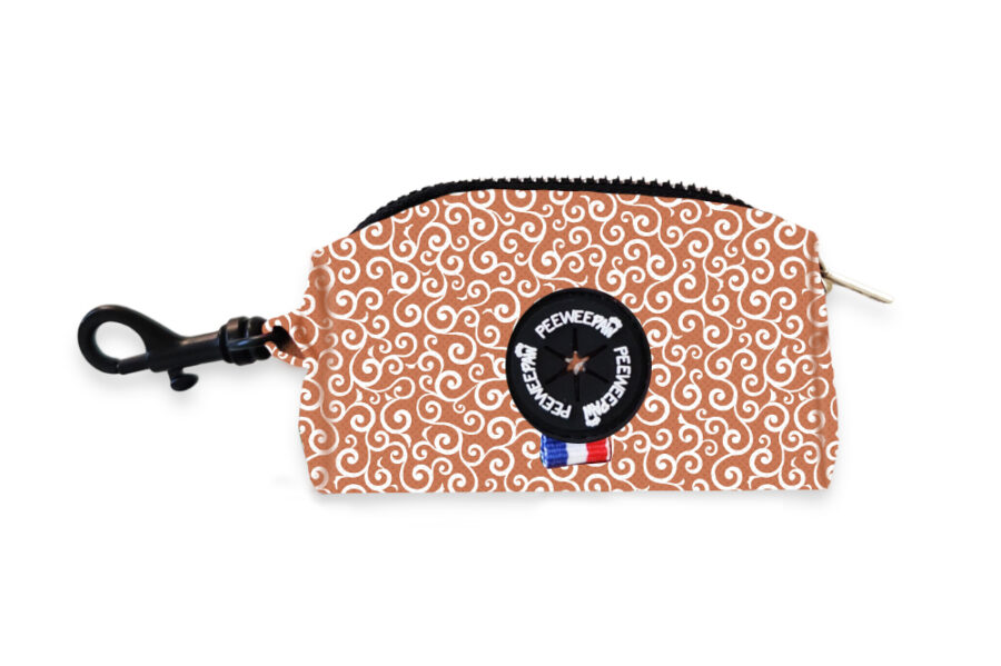 Distributeur de sacs imperméable Karakusa orange