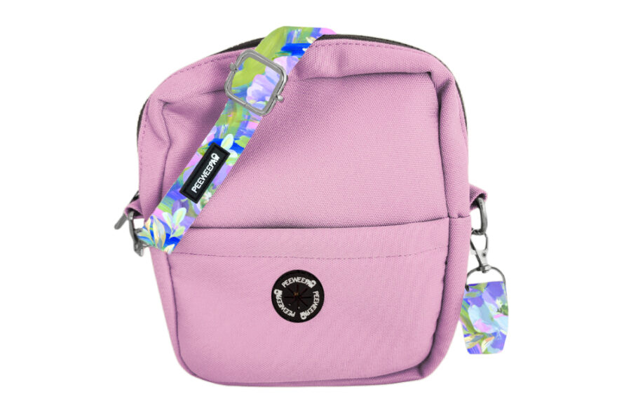 Sacoche à bandoulière interchangeable lilas