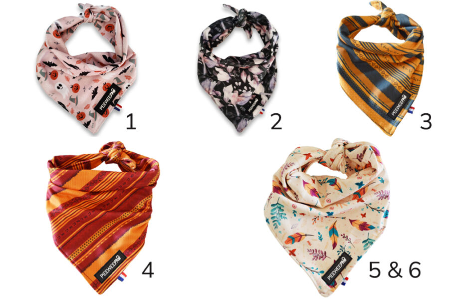 Bandanas petites tailles (XS et S)