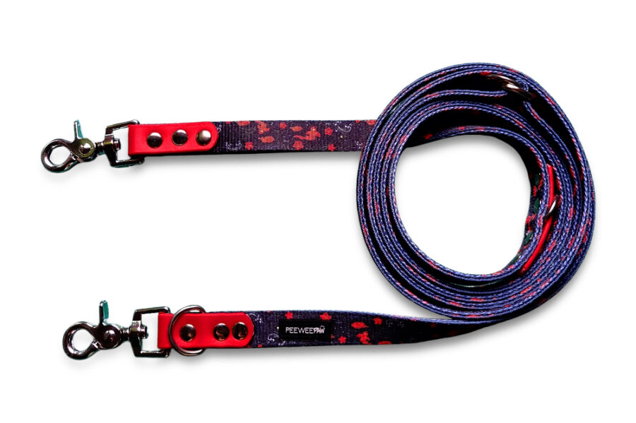 Laisse multi-positions Kanapaw (double-épaisseur)