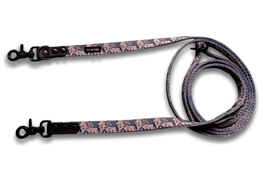 Laisse multi-positions Pawmouflé (double-épaisseur)