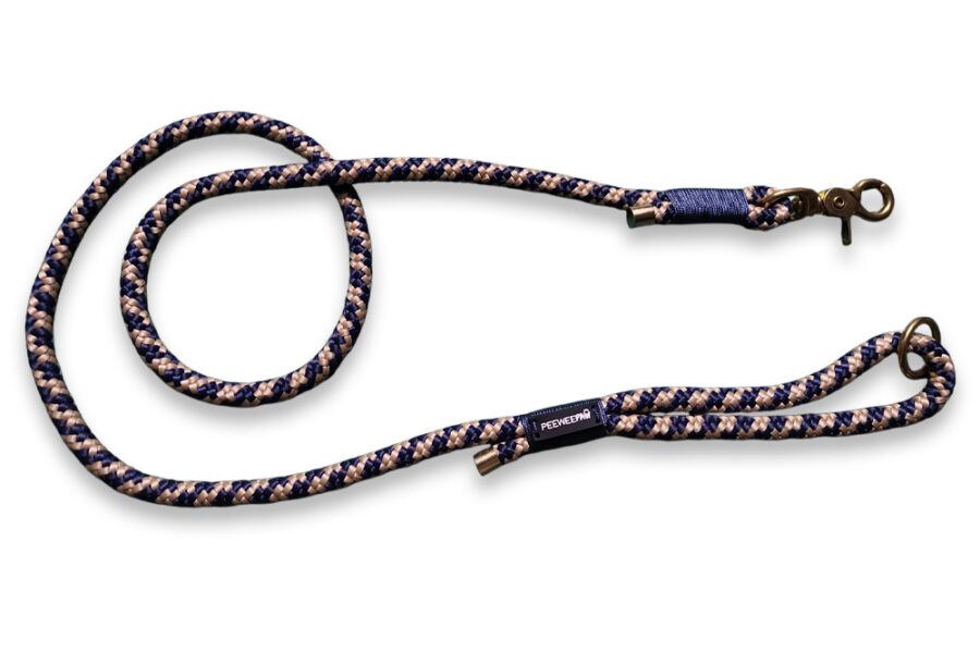 Laisse en corde marinière (1m20 - 1 EN STOCK !)