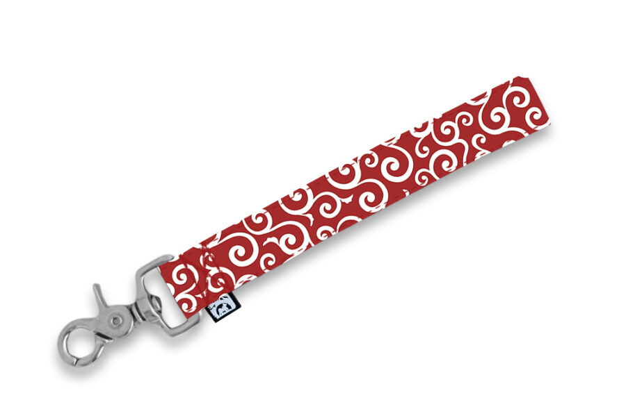 Poignée imperméable Karakusa rouge