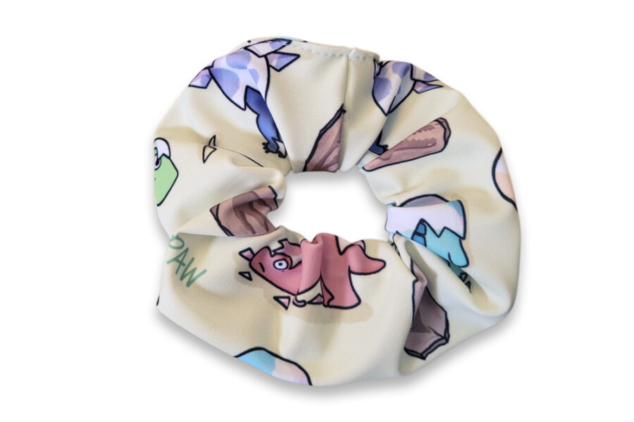 Scrunchie Pawsaurus