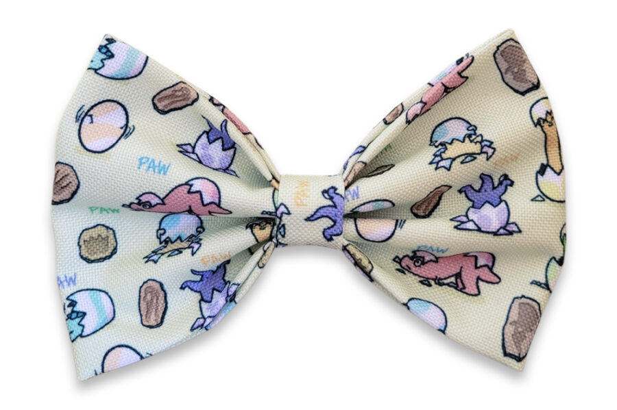 Noeud papillon imperméable Pawsaurus