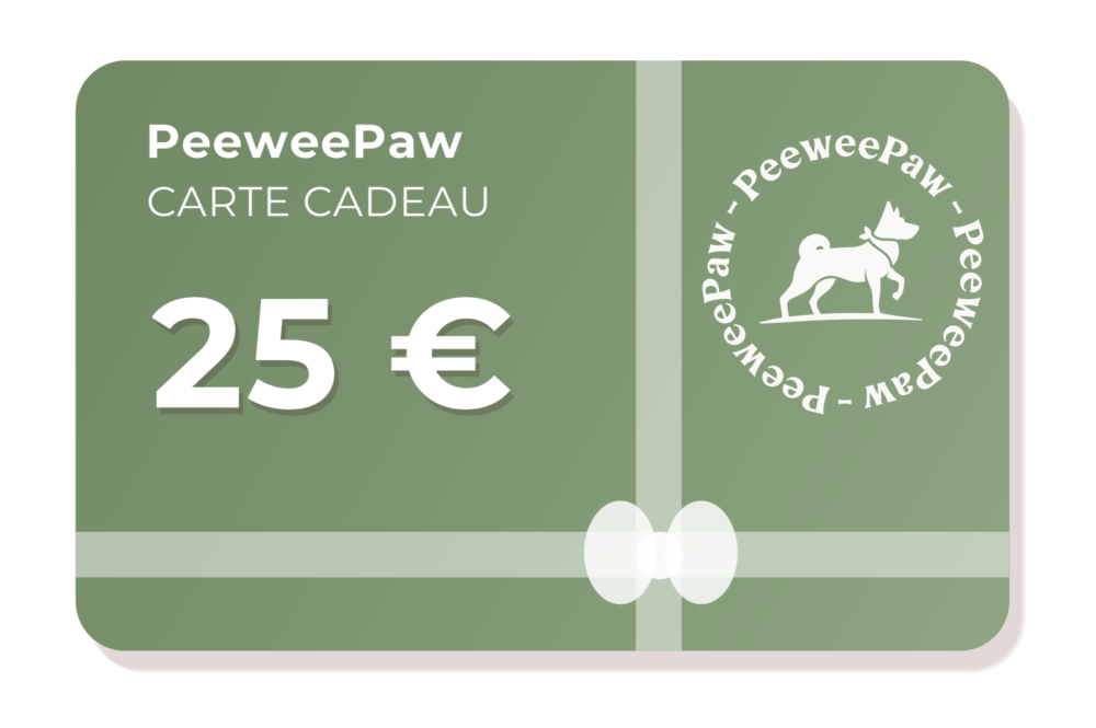Carte cadeau PeeweePaw 25 €