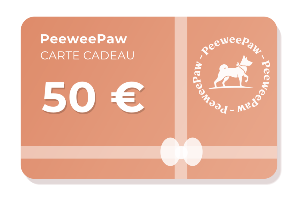 Carte cadeau PeeweePaw 50 €