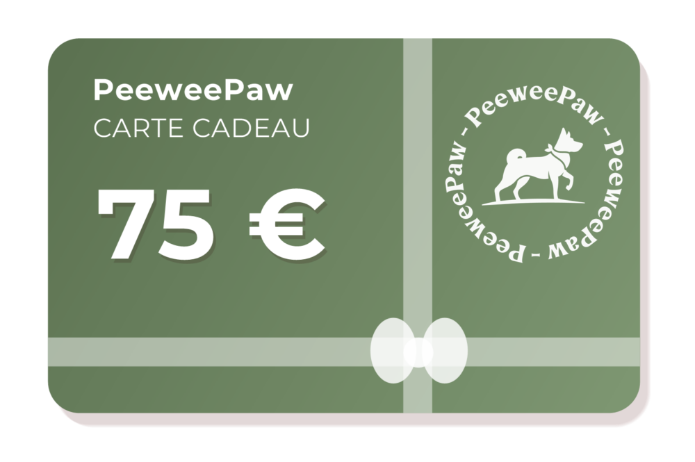 Carte cadeau PeeweePaw 75 €